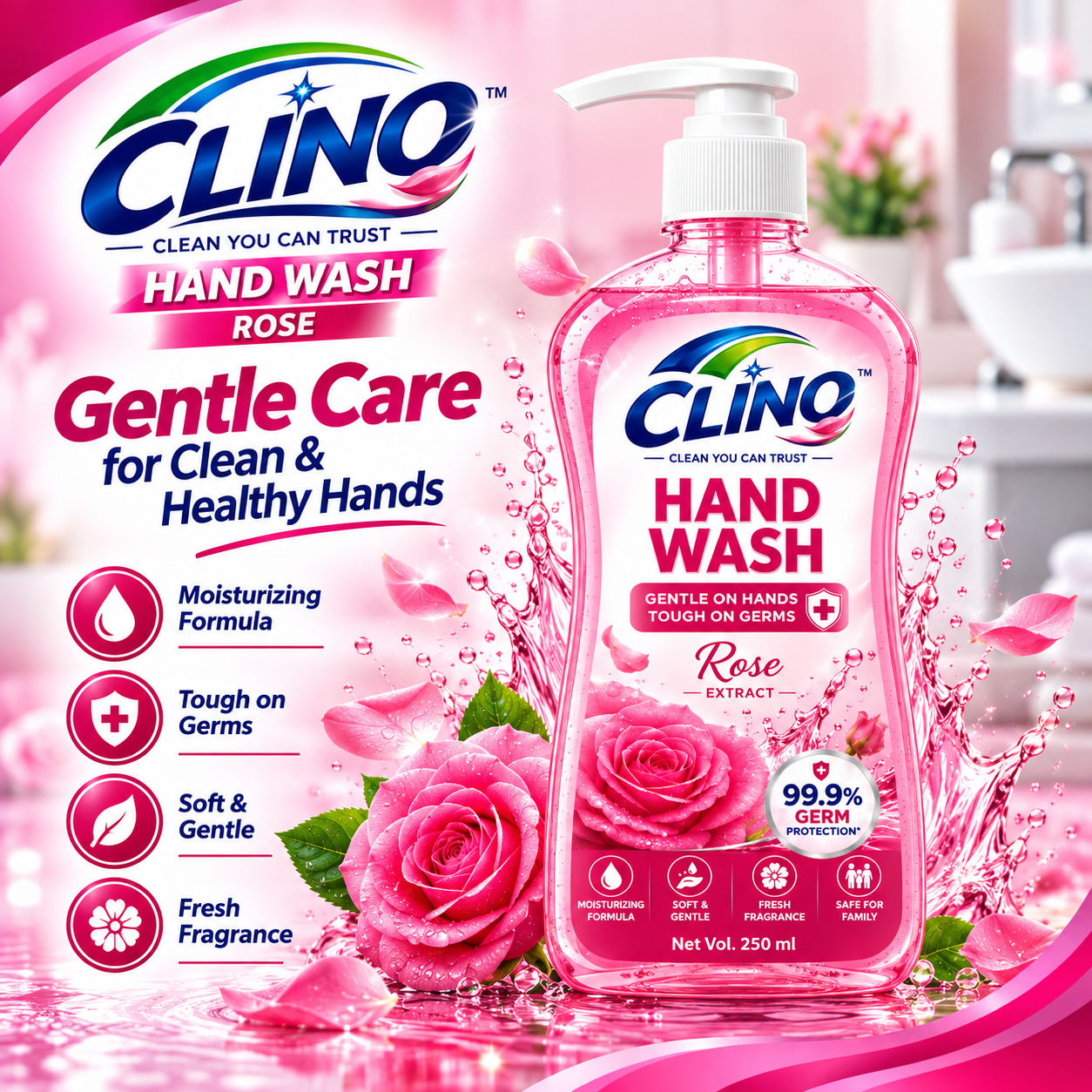 Rose Hand Wash